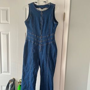 Y2K Denim Jumpsuit
